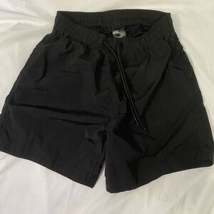 H&M Men's Black Athletic Shorts